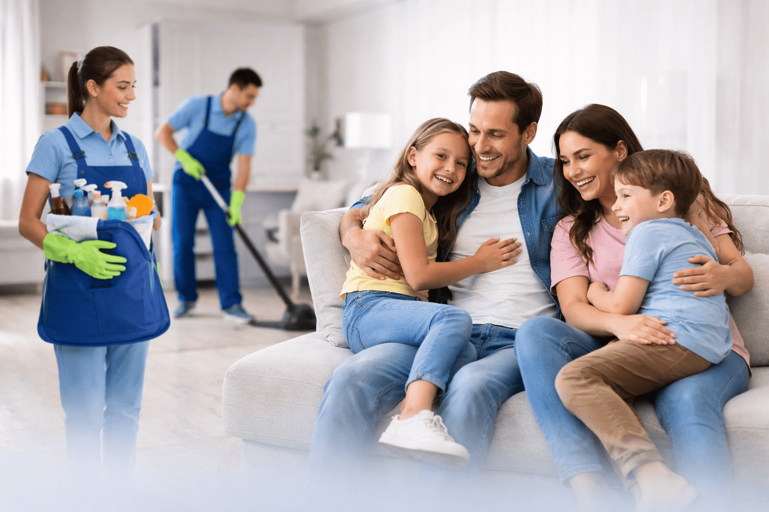 Save time with house cleaning in Northern Virginia